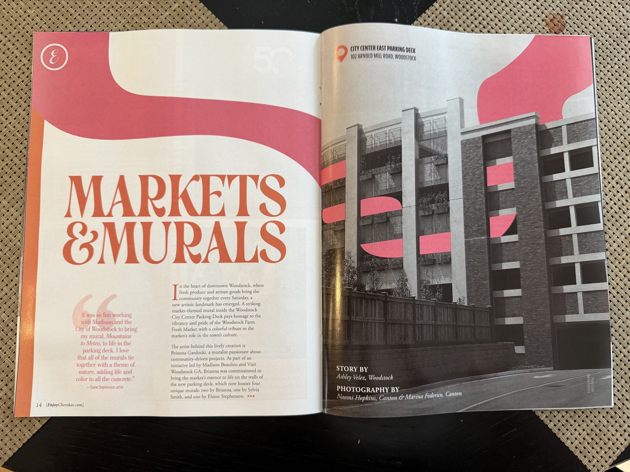 Markets and Murals in Woodstock