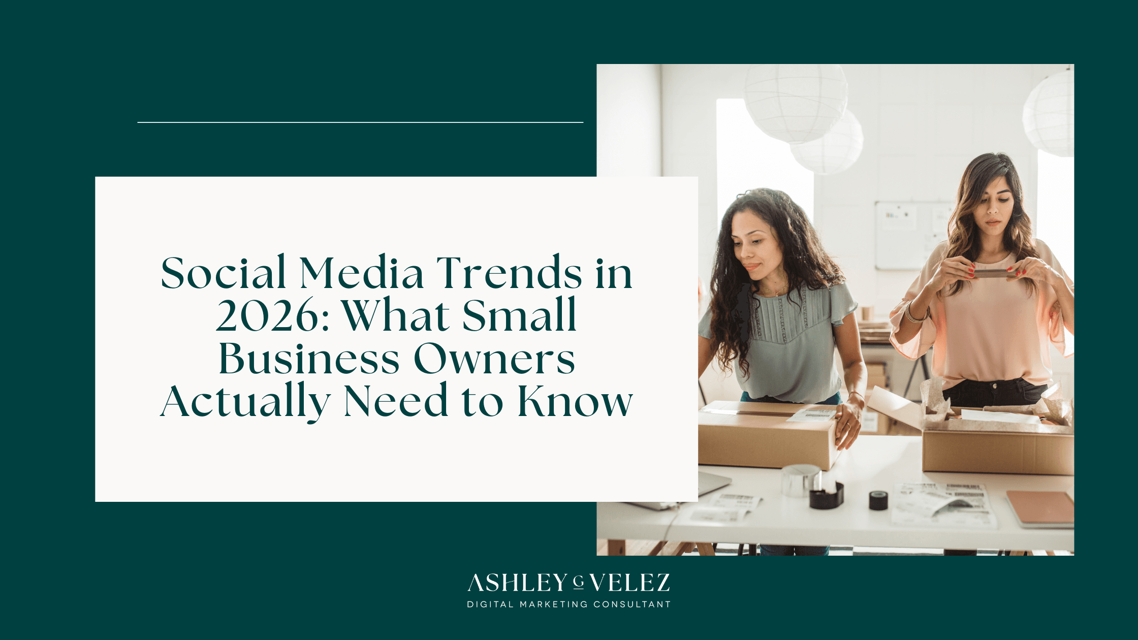 Social Media Trends in 2026 What Small Business Owners Actually Need to Know